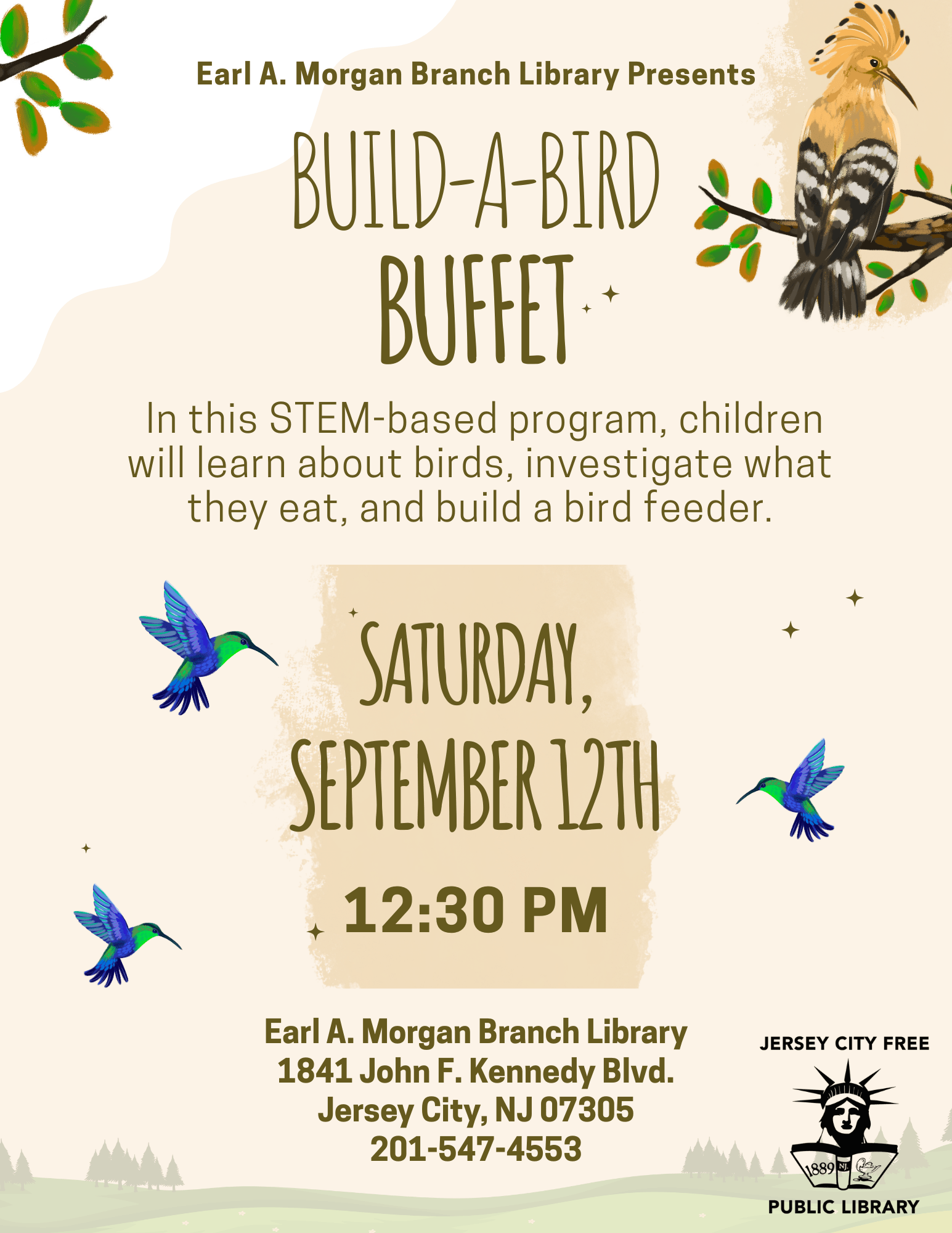 build a bird buffet